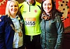  Newry, Mourne and Down District Council  Chairperson Naomi Baillie with MLA Megan Fearon and former Tyrone footballer Cathal McCarron
