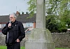 Pete St. John speaking at a Famine commemoration event last year in the Paupers Graveyard, Newry. Photograph: Columba O'Hare  