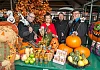 Newry, Mourne and Down District Council Chairperson, Councillor Roisin Mulgrew with market exhibitors who will be showcasing their wares at this year's Halloween Twilight Market in Newry.