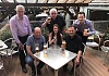 Pictured at the launch are, from left: Colum McAvoy, Bridge Bar, Colin Bell, KBRT,  Suzanna Hall, NJC, Big O, Shane Baker, Bridge Bar & Ryan Sheppard, NJC.