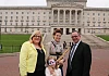 Dominic Bradley MLA and Karen McKevitt MLA attending the Arts Rally against Cuts @ Stormont