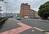 The unfinished Toucan pedestrian crossing at New Street in Newry. Photograph: Columba O'Hare/ Newry.ie 