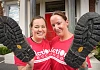Action Cancer Treks and Activities Executive Kelsey O'Donnell is pictured with Joanne Reynolds, owner of Milk & Honey, ahead of this year's Seven Peaks Challenge. They are encouraging local adventurers to sign up for Action Cancer's Seven Peaks Challenge on Saturday 12 September 2026.