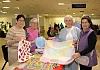 Ladies from Drumclose Craft Group, a community organisation based in the Dromalane area of Newry who hold weekly gatherings, with Siobhan Casey The Commissioner for Older People for Northern. Included are (from left) Helen Morrisey, Frances Rooney, Siobhan Casey and Vera McMahon.