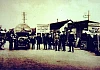 Border customs post at Killeen, outside Newry. In April 1923 a decision was made by the Irish Free State government to introduce a customs barrier between the Irish Free State and Northern Ireland, ending cross border trade. Newry and Mourne Museum Collection