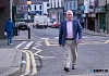 Hugh McShane walking through Sugar Island in Newry. Photograph: Columba O'Hare/ Newry.ie 