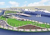 An artists impression on what the new Newry park could look like.