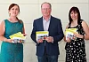 Elaine Cullen Rural Programme Manager, Miceal McCoy LAG Chairman and Maria Magennis Deputy Programme Manager with the latest SOAR Newsletter.