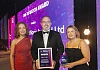 Water Solutions Ireland Contracts Director, Patrick Cunningham is presented with the award