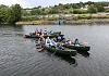 Newry’s Albert Basin was transformed into a busy hub of activity during last week’s Water Festival with a range of activities including paddleboarding and traditional Canadian boats, with activities on land ranging from a climbing wall and dunk tank to trampolines, face painting, arts and crafts and much more.