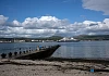 Le Lapérouse sails out of Warrenpoint. Photograph: Columba O'Hare/ Newry.ie 