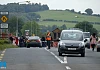 A recent Brexit protest at the County Louth Border. Photograph: Columba O'Hare