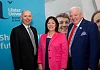 Anne Heraty, CEO, Cpl Resources plc, pictured with Professor Mark Durkin, Executive Dean of the Ulster University Business School (left) and Professor Feargal McCormack, PKF-FPM Accountant’s Managing Director.
