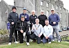 Newry, Mourne and Down District Council Chairperson, Councillor Philip Campbell pictured with  Pacific Northwest PGA Section (USA) at Ardglass Golf Course Back from left: Frank Talarico, John Grothe, Tracey Mooney NI Golf Tours, Pam Nowlen, David Owens Front: Chris Nowlen, Jonathan Lennon NI Golf Tours.