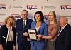 Pictured at the presentation of the Endeavour Award to Omeath were from left: Edel Clancy, SuperValu; Kevin O' Hare, Jennifer Carroll Mac Neill, Minister for Health; Clare O' Hagan and Gus Brennan.