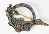 1850s replica of the Tara Brooch by Dublin Jeweller George Waterhouse. Collection of Armagh County Museum