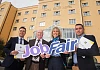 Pictured encouraging people to get along to the Crossborder Job Fair in Newry on 17 October are (L to R): Stephen McGlew, Department for Communities; Cllr Charlie Casey, Chair of the Regulatory and Technical Services Committee, Newry Mourne and Down District Council; Bronagh O'Hare, Translink; and Joe Lavery, EURES Cross Border Partnership Ireland, N Ireland Coordinator.
