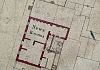 Layout of Newry Commercial Newsroom, Hill Street, from an 1861 Ordnance Survey map of Newry.  Newry & Mourne Museum Collection