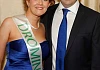 Last years Belle Briege Rice with her escort Charlie.