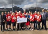 Members of Newry, Mourne and Down District Council’s Physical Activity Referral Scheme (PARS) and Cardiac Rehab group who took part in this year’s Belfast Marathon in aid of Northern Ireland Chest, Heart & Stroke. Included with Newry, Mourne and Down District Council Chairperson, Councillor Glyn Hanna, are Leigh Osborne and Niall Smyth from the charity, NMDDC Exercise Referral Co-ordinator Paula Early and Sports Development Manager Robert Geary.
