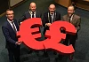 Thomas McEvoy, CEO, Louth Enterprise Office; President Michael McKeown, Newry Chamber of Commerce, President Michael Gaynor, Dundalk Chamber of Commerce, Thomas Hunter McGowan, CEO, InterTradeIreland 