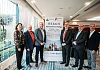 Pictured at the launch of REACH are from left: Judith Poucher (COO, Clanrye Group), Packie Kelly (Manager, Teach Na nDaoine), Gearóid Cassidy (Director of Adult Palliative Care and Neighbourhood Model Policy, Department for Health NI), Paul Sheridan (Director of Corporate Services, SEUPB), Liam Devine (CEO, Clanrye Group), Nicholas McCrickard (Manager, County Down Rural Community Network) 
