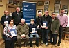 Cllr Gillian Fitzpatrick with some of the farmers who took part in the Farm Safety Workshop at Mayobridge.