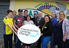 Members of the Carnagat Community Association which received £500 from the 2018 Participatory Budgeting Initiative. From left: Oran McGivern Carnagat Community Association; Kerri Morrow, Newry DEA Officer; Adrian Moore, Lee McCartan, Paula McGuigan, Dearbhla Markey, Carnagat Community Association; Newry, Mourne and Down Council Chairperson, Councillor Charlie Casey; Nicole Farrell, Joanne Markey, Carnagat Community Association; Cathy McMahon, Confederation Community Groups. ENDS 