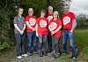 Newry, Mourne and Down District Council Exercise Referral Coordinator Paula Earley (left) with Pat McKay, Pat Douglas, Martin Bradley, Noreen Withers and Joe Kearney who have shared their personal health journeys. Missing from photo is Brian McCartan.