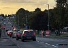 The Garvaghy road earlier this evening. Photograph: Columba O'Hare/ Newry.ie 
