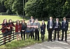 Helping announce the new call for entries from County Down pupils in Yr. 11 are young people taking part in the final of this year’s ABP Angus Youth Challenge. This year’s winners will be announced on 22nd October at an awards ceremony in the Eikon Centre, Balmoral Park.