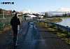 The walk in Covid-19 testing facility at the Albert Basin in Newry. Photograph: Columba O'Hare 