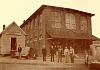 Postcard showing the Newry Store and Post Office in Newry, South Carolina. Newry & Mourne Museum Collection