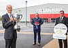 RUAS Chief Executive Dr. Alan Crowe is joined by Richard Primrose, Agri Manager NI, Bank of Ireland UK and Ian Sheppard, Managing Director NI, Bank of Ireland UK at Balmoral Park, Lisburn.