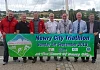 Launching the Newry Water Festival at the Albert Basin.