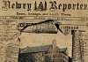  Postcard showing the original printing works of the Newry Reporter Newry and Mourne Museum