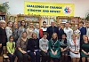 Newry, Mourne and Down Council Chairperson, Councillor Roisin Mulgrew with School No. 7 pupils, teachers and the Mayor of Kirovsk following student presentations on experience of exchange visits. 