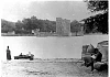 Photo of Narrow Water Castle, said to be haunted by the ghosts of Lassara and her love. Newry and Mourne Museum Collection