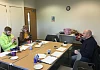 Brain Injury Survivors enjoying some fun, music and cake, at a Head Injury Support session. 