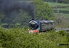 A steam train goes over the 18 Arches. Photograph: Columba O'Hare/ Newry.ie 