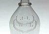 An early 19th century wedding decanter made in Newry, engraved with the initials WL and JL. Newry and Mourne Museum Collection