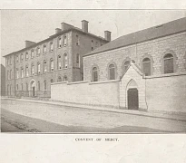 Photograph of the Convent of Mercy from a souvenir booklet of the consecration of the Cathedral of SS Patrick & Colman, Newry 1925.  Newry & Mourne Museum Collection.