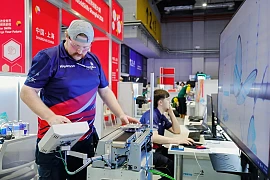 Patrick Sheerin and Caolan McCartan who represented Team UK within the category ‘Industry 4.0’. The duo received a Medallion of Excellence at the 48th edition of the Skills Olympics competition.