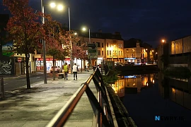 Despite the iconic Newry Canal weaving its way through the centre of the city, its presence is not celebrated. Photograph: Columba O'Hare/ Newry.ie 
