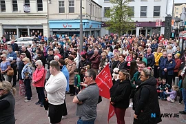 A previous Daisy Hill Rally in Marcus Square in Newry. Photograph: Columba O'Hare/ Newry.ie 