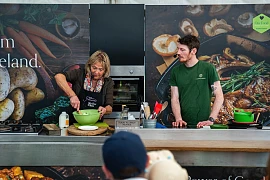 The food stage will showcase some of Northern Ireland’s best-loved culinary personalities, including Jenny Bristow.  