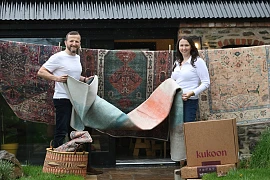 Paul Vallely and Clare Walsh from Kukoon