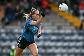 6 June 2026; Armagh goalkeeper Brianna Mathers during the LGFA TG4 All-Ireland Senior Championship Round 1 match between Cork and Armagh at Páirc Uí Rinn in Cork. Photograph: Tyler Miller/Sportsfile  