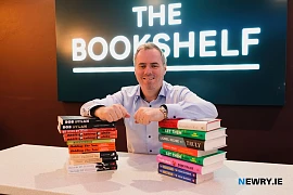 Anthony Reavey who runs The Bookshelf along with his daughter Niamh.