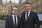 Newry and Armagh MP Dáire Hughes and Belfast North MP John Finucane